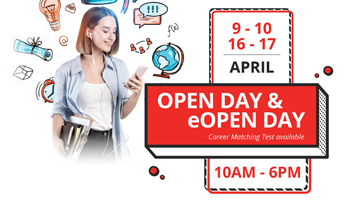 Open Day & eOpen Day | 9-10 & 16-17 April 2022